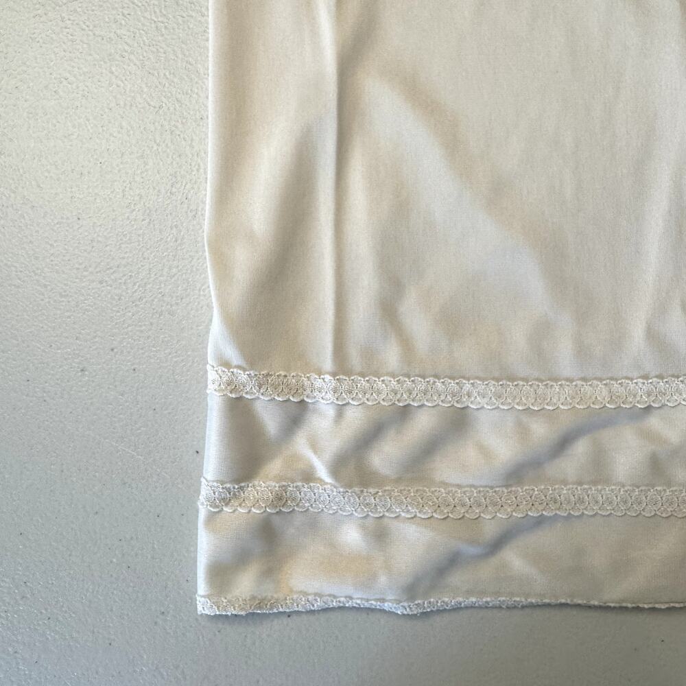 VTG Lorraine Ivory Slip Dress Women's Size 36 Tall - Picture 4 of 6
